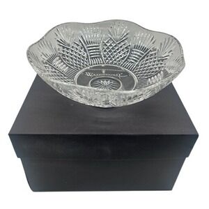 Waterford Crystal Ltd Edition Large‎ Thanksgiving Harvest Bowl Signed
